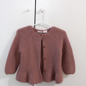 Zara Knit Baby Dusty Pink